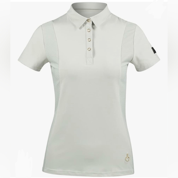 Horze high stretch polo tshirt - Picture 4 of 9